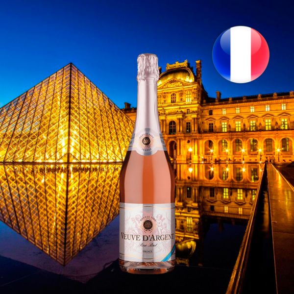 Espumante Veuve D'Argent Rosé Brut Oferta