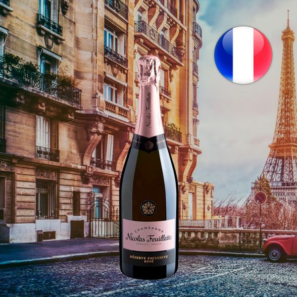 Champagne Nicolas Feuillatte Réserve Exclusive Rosé