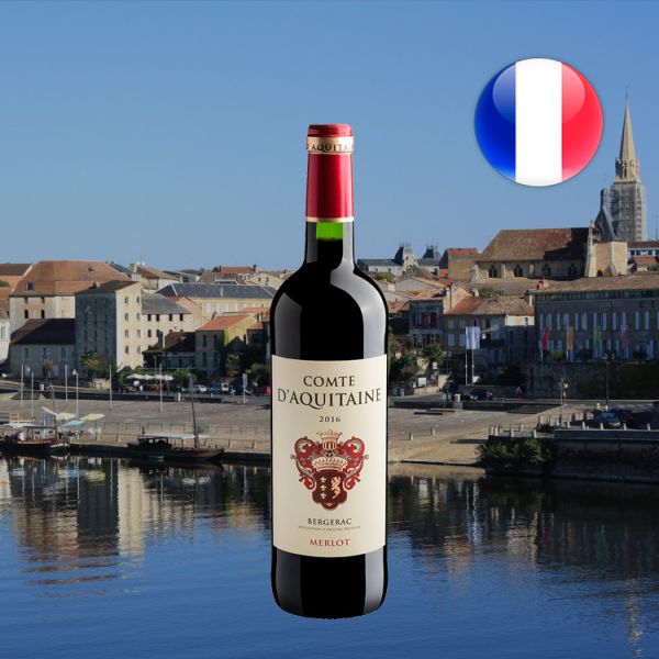 Comte d’Aquitaine Bergerac AOP 2016 Oferta