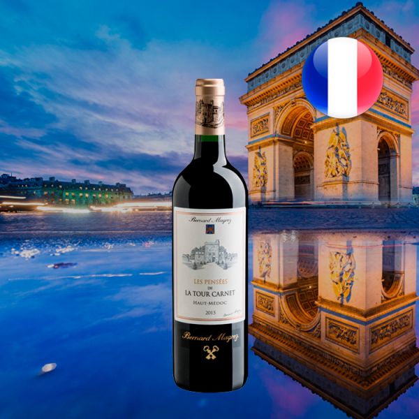 Les Pensées de La Tour Carnet Haut-Medoc AOC 2015 Oferta