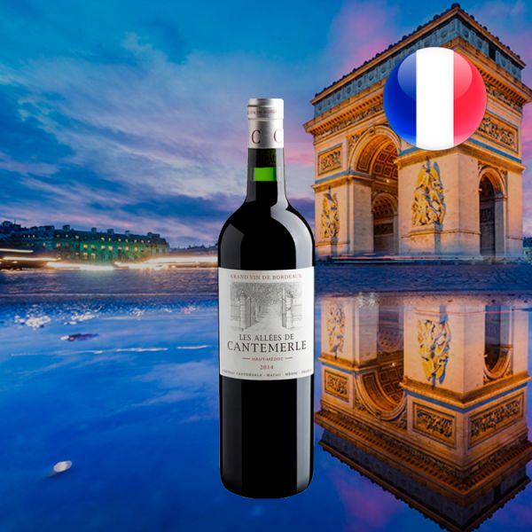 Les Allées de Cantemerle Haut-Médoc AOC 2014 Oferta