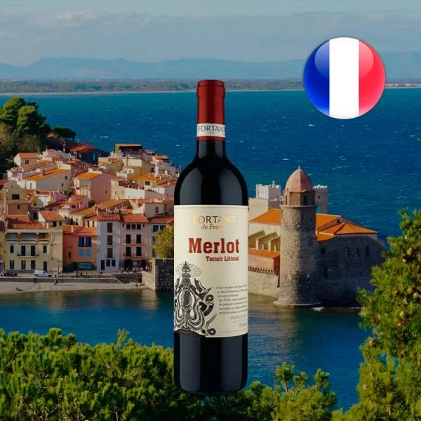 Fortant de France Terroir Littoral Merlot 2017 Oferta