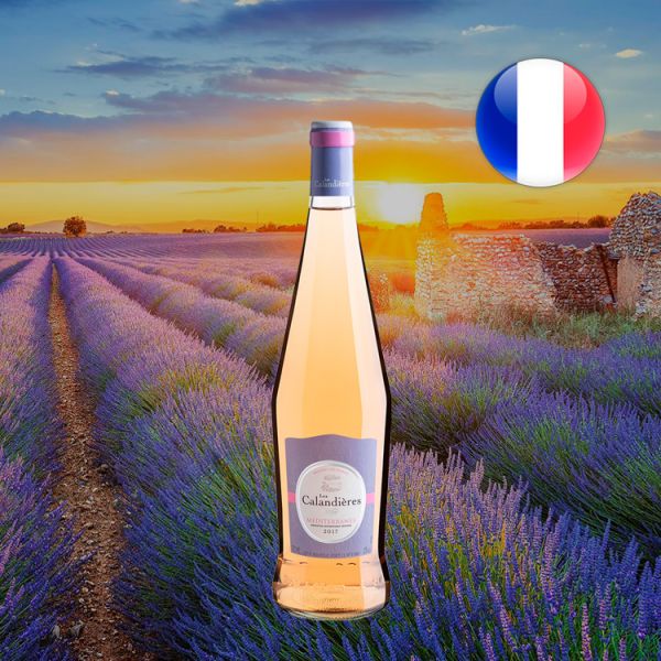 Les Calandières Rosé Méditerranée 2017 - Oferta