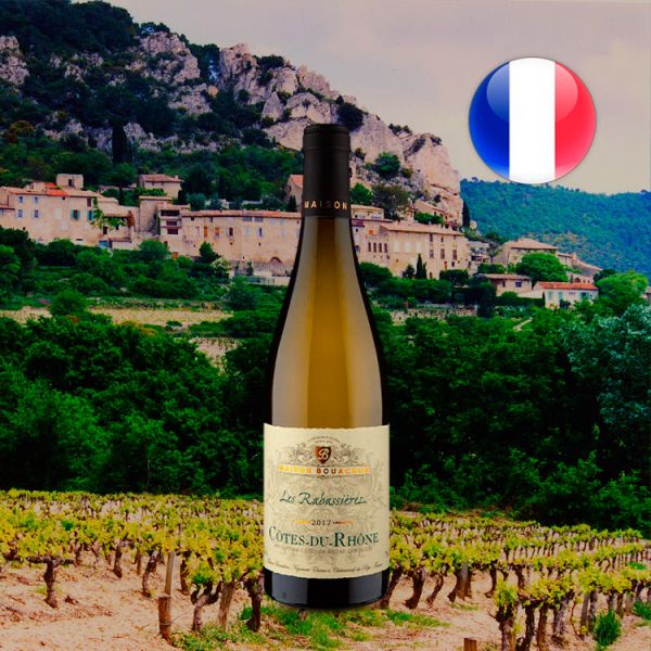 Maison Bouachon Les Rabassières A.O.C Côtes-du-Rhône Blanc 2017 - Oferta