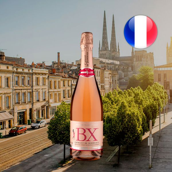 Espumante BX A.O.C. Crémant de Bordeaux Rosé Brut - Oferta