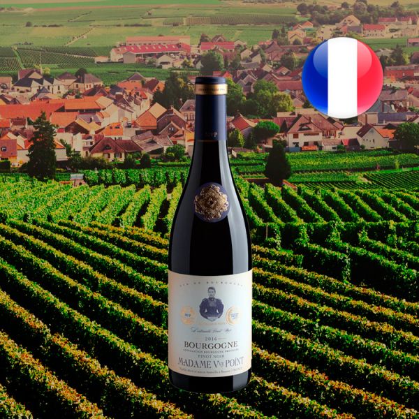 Madame Veuve Point Pinot Noir Bourgogne AOP 2016 - Oferta