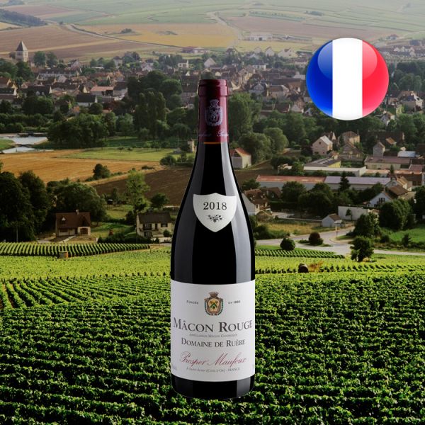 Prosper Maufoux Mâcon Rouge Domaine de Ruère AOC 2018 - Oferta