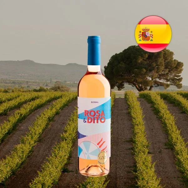 Rosa & Dito Bobal Utiel-Requena DOP 2018 - Oferta