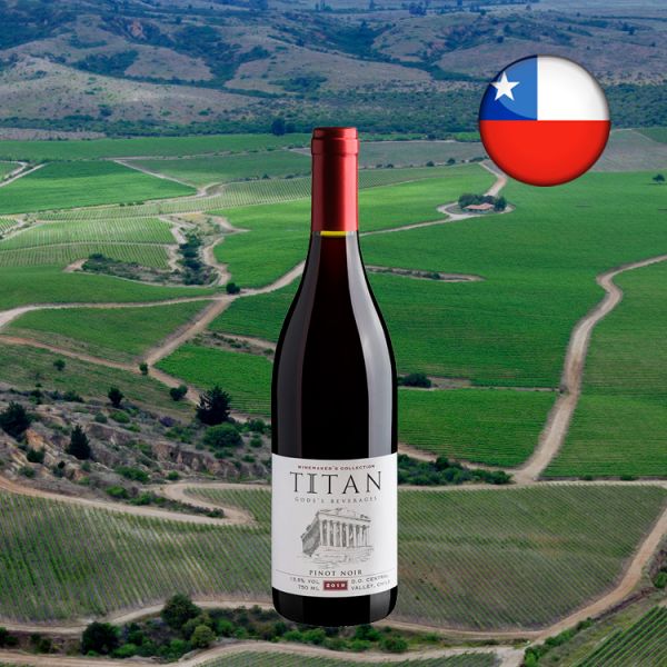 Titan God's Beverages Winemaker’s Collection Pinot Noir Central Valley D.O. 2019 - Oferta