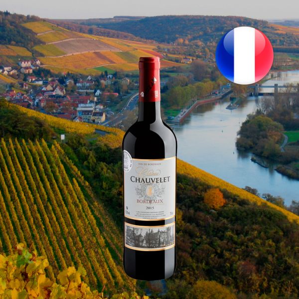 Château Chauvelet Bordeaux AOC 2015 - Oferta