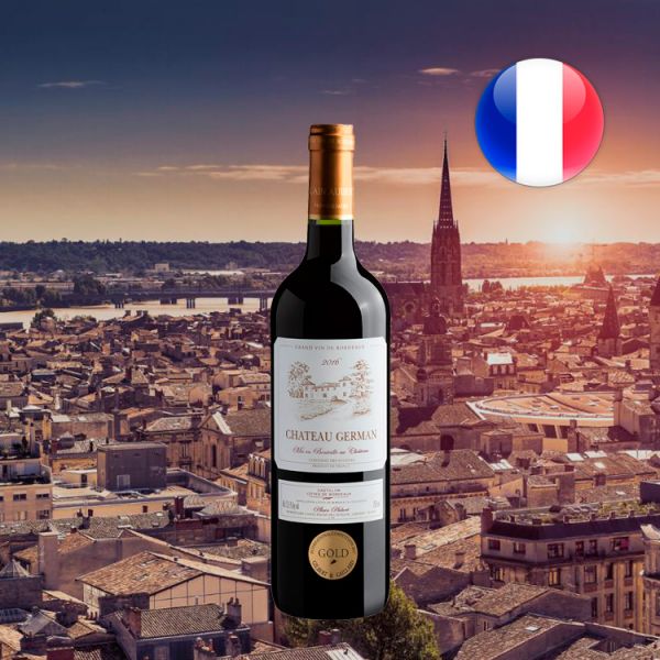 Château German Castillon Côtes de Bordeaux AOC 2016 - Oferta