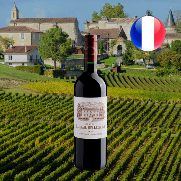 Château Barrail Bellegrave Saint-Émilion Grand Cru AOC 2016 - Oferta