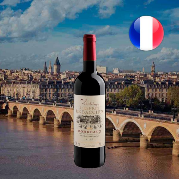 Bordeaux L'Esprit de Bacchus AOC 2016 - Oferta