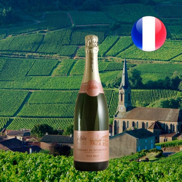 Espumante Domaine Jaffelin Crémant de Bourgogne Brut Rosé