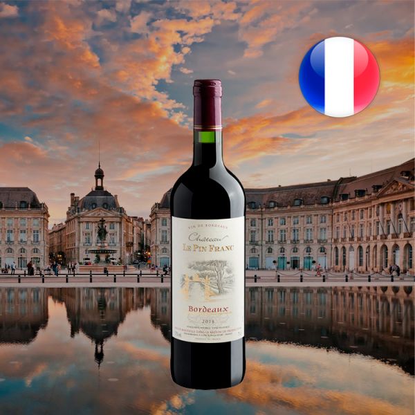 Château Le Pin Franc Bordeaux AOC 2018 - Oferta