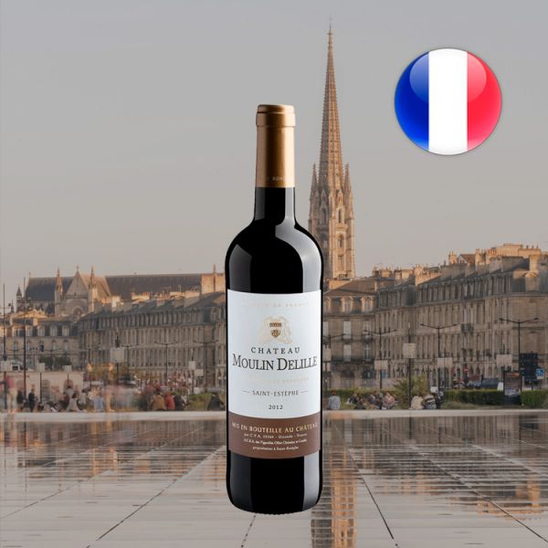 Château Moulin Delille Saint-Estéphe AOC 2012 - Oferta