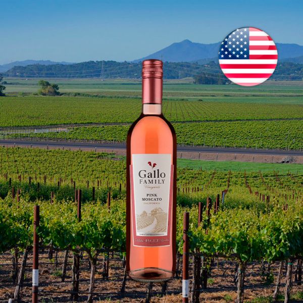 Gallo Family Vineyards Califórnia Pink Moscato Rosé - Oferta