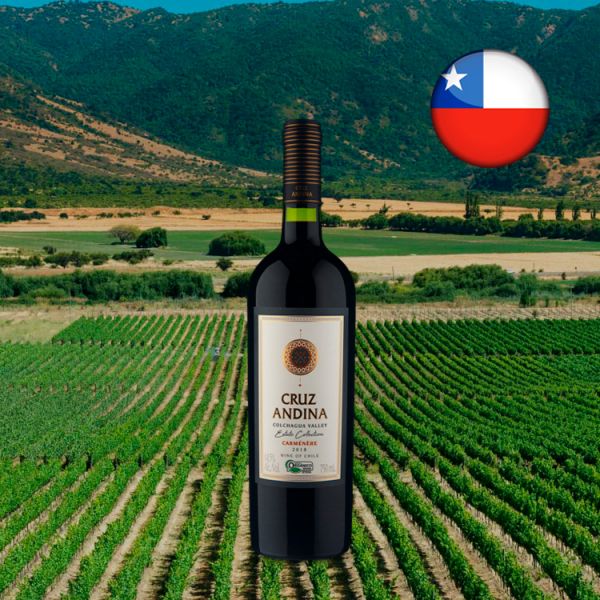 Cruz Andina Estate Collection Carménère Organico 2018 - Oferta