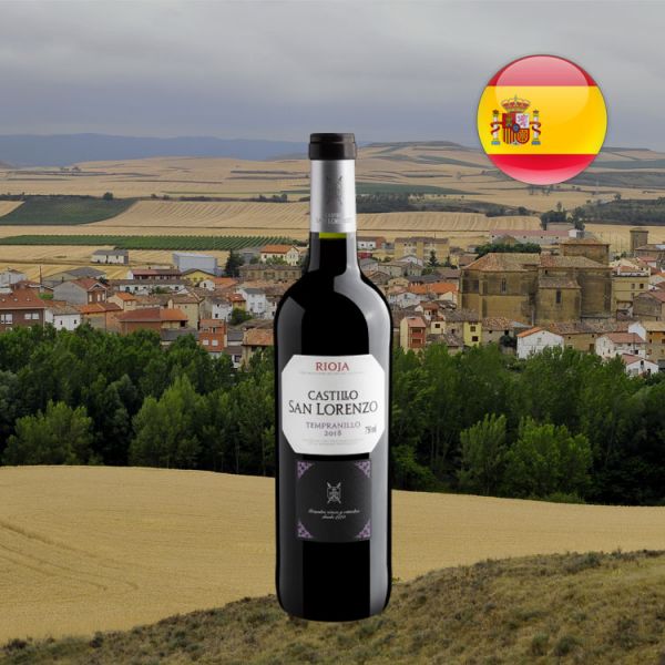 Castillo San Lorenzo Tempranillo Rioja DOC 2018 - Oferta