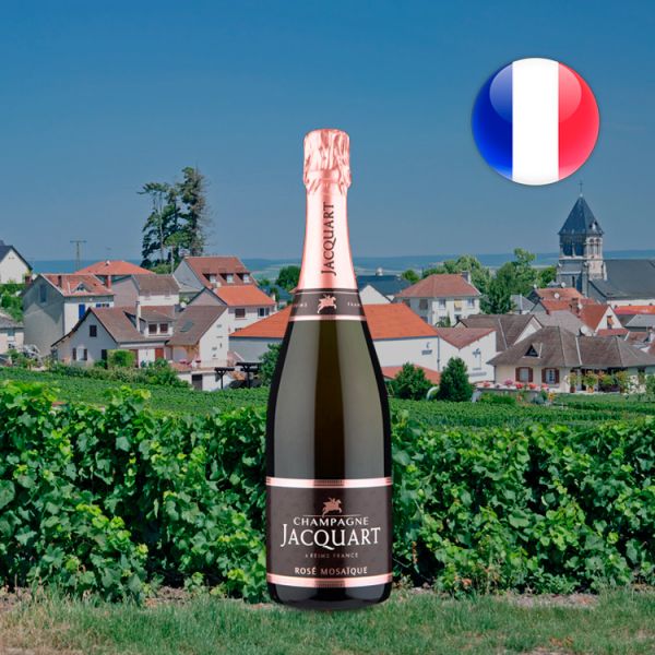 Champagne Jacquart Brut Rosé Mosaique - Oferta