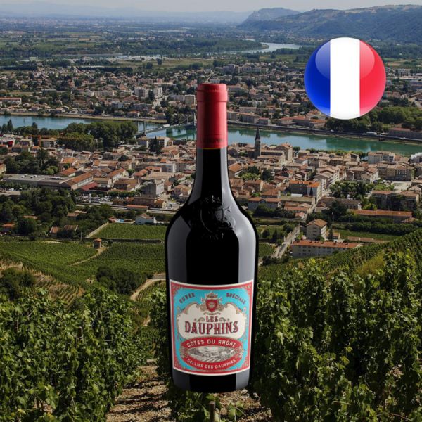 Les Dauphins Côtes du Rhône 2018 - Oferta