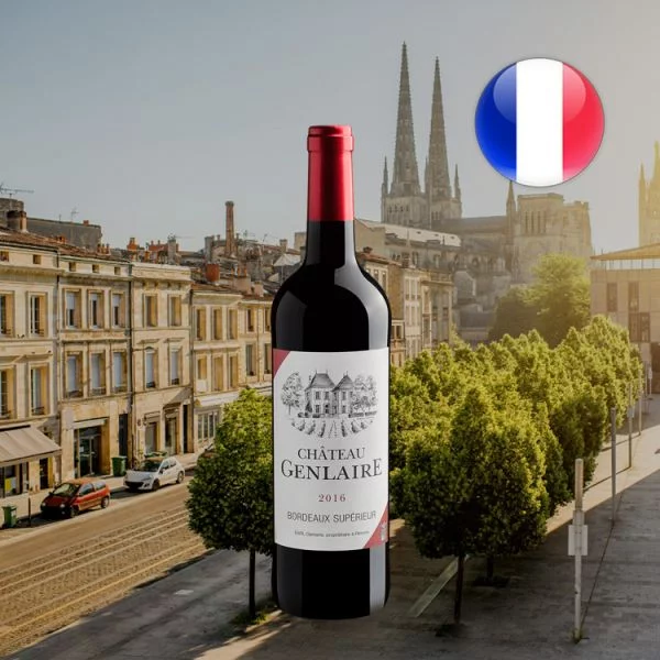 Château Genlaire Bordeaux Supérieur AOC 2016 - Oferta