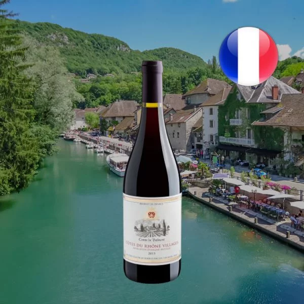 Comte de Valmont Côtes du Rhône Villages AOC 2015 - Oferta