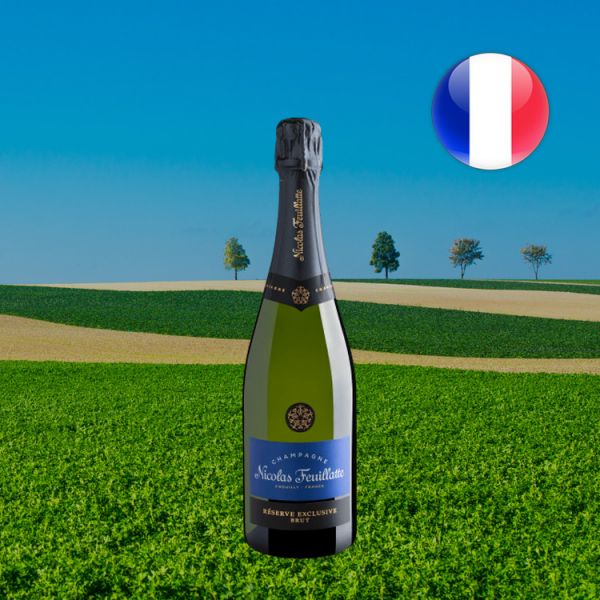 Champagne Nicolas Feuillatte Brut Réserve Exclusive - Oferta