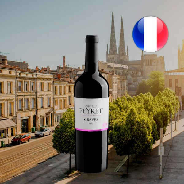 Château Peyret Grand Vin de Bordeaux Graves AOP 2012 - Oferta