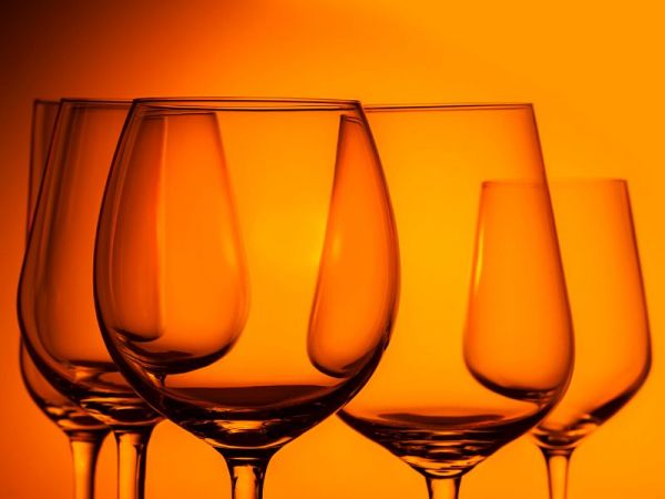 Taças para vinho e o serviço Temperatura e materiais - taças para tintos