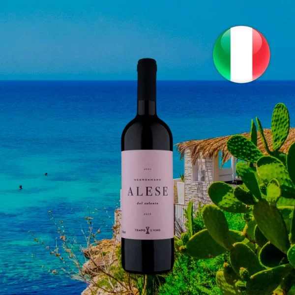 Alese I.G.T Salento Negroamaro 2019 - Oferta