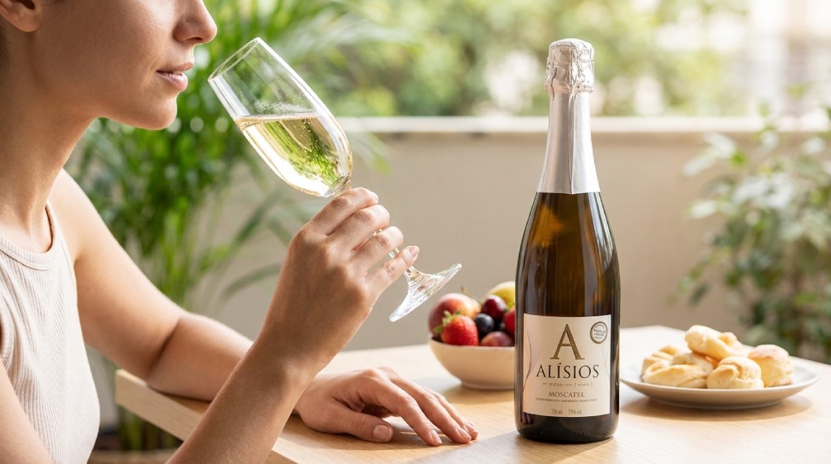 Alísios Moscatel - Degustando