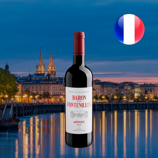 Grand Vin Baron des Fontenilles Médoc AOP 2019 - Oferta