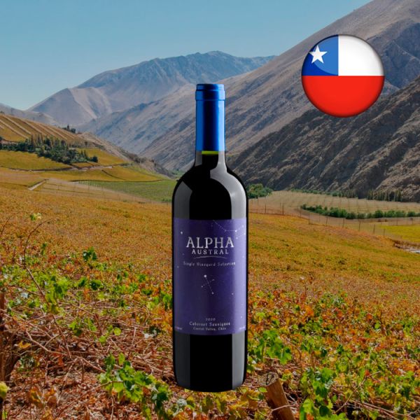 Alpha Austral Single Vineyard Selection Cabernet Sauvignon Valle Central D.O. 2020 - Oferta