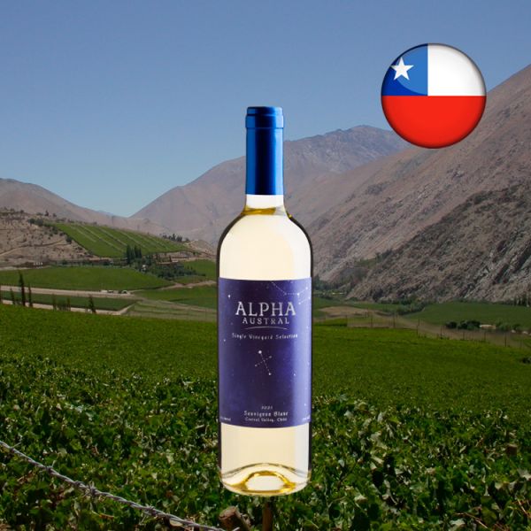 Alpha Austral Single Vineyard Selection Sauvignon Blanc Central Valley D.O. 2021 - Oferta