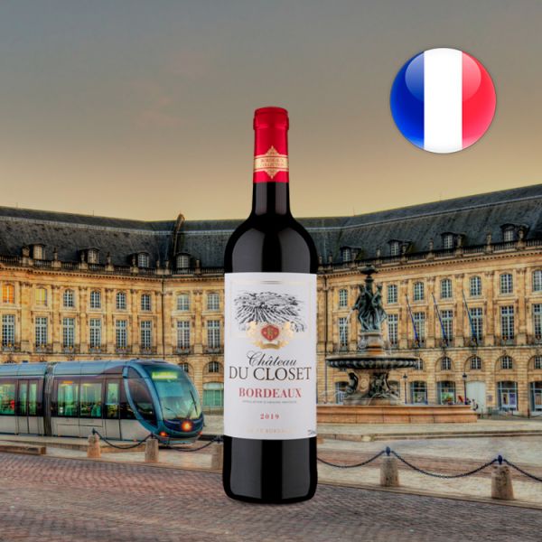 Château du Closet A.O.P. Bordeaux Rouge 2019 - Oferta