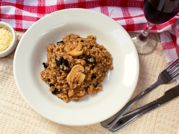 risoto de funghi 