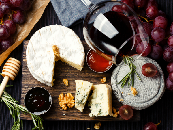 queijos e vinhos