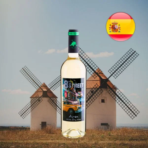 8th Street Airén White Dry Wine - Oferta