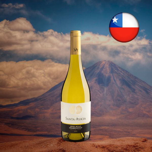 Santa Alicia Reserva Chardonnay Estate Bottled Valle del Maipo 2020 - Oferta