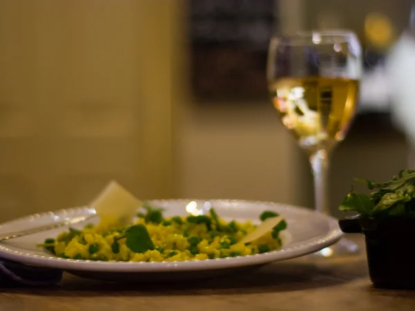 RIsoto de alho poró