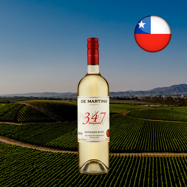 De Martino Reserva 347 Vineyards D.O. Casablanca Sauvignon Blanc 2018 - Oferta