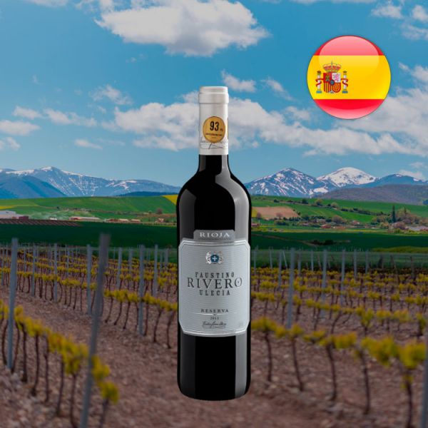 Faustino Rivero Ulecia Reserva Rioja DOCa 2015 - Oferta