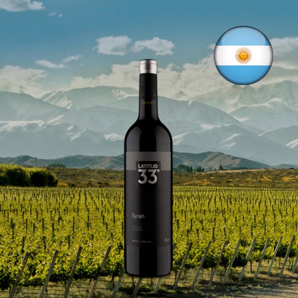 Latitud 33° Syrah 2020 - Oferta