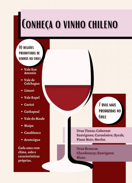 vinho chileno infográfico