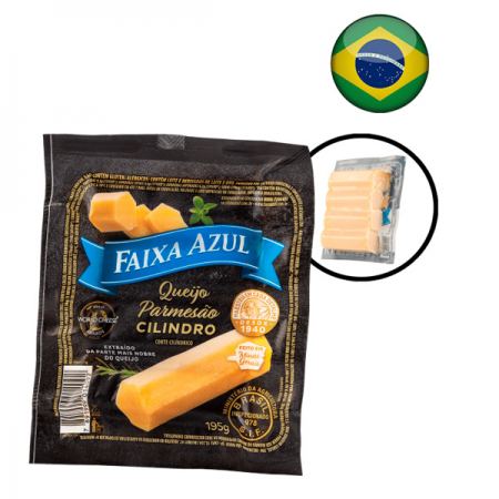 Queijo Parmesão Cilindro Faixa Azul - 195g - Oferta