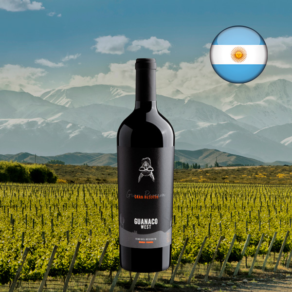 Vinho Guanaco West Sauvignon 750ml Argentino Vinhos e