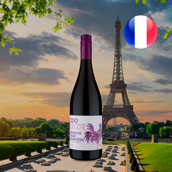 Coq Licot Vin de France Grenache Syrah Mourvèdre 2020 - Oferta
