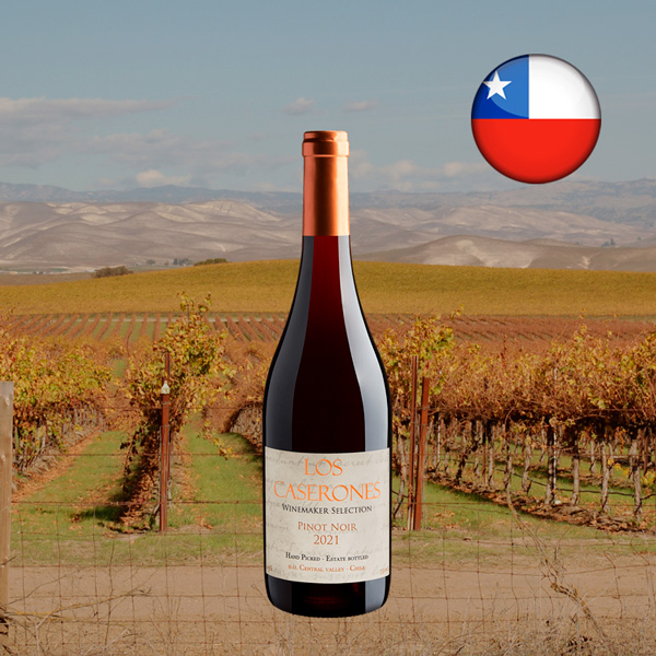 Los Caserones Winemaker Selection Pinot Noir Central Valley D.O. 2021 - Oferta