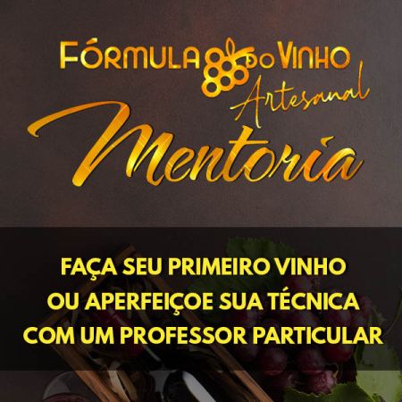 Fórmula do Vinho Artesenal Mentoria